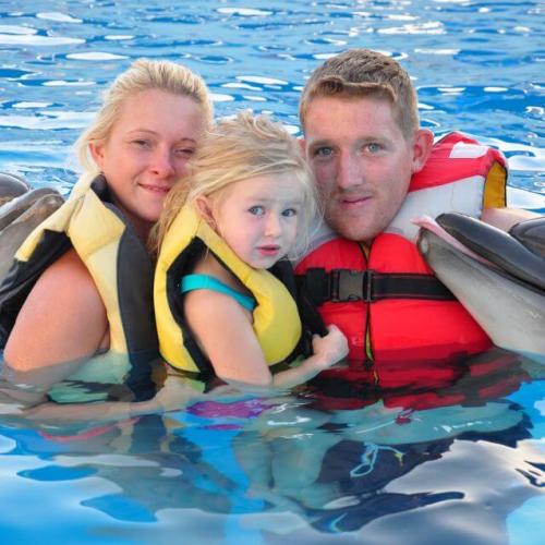  Swimming with Dolphins 